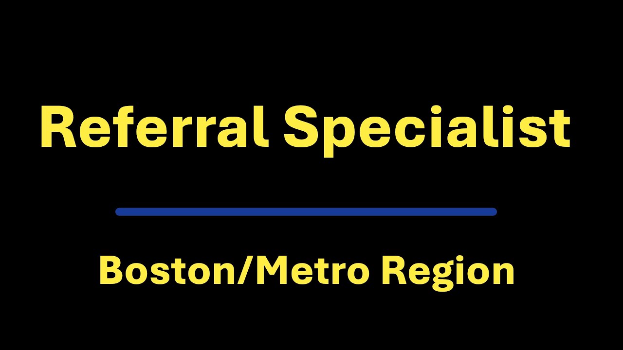 MCDHH Job Post Now Live: Referral Specialist- Boston Metro