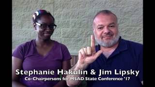 MSAD Conference Announcement