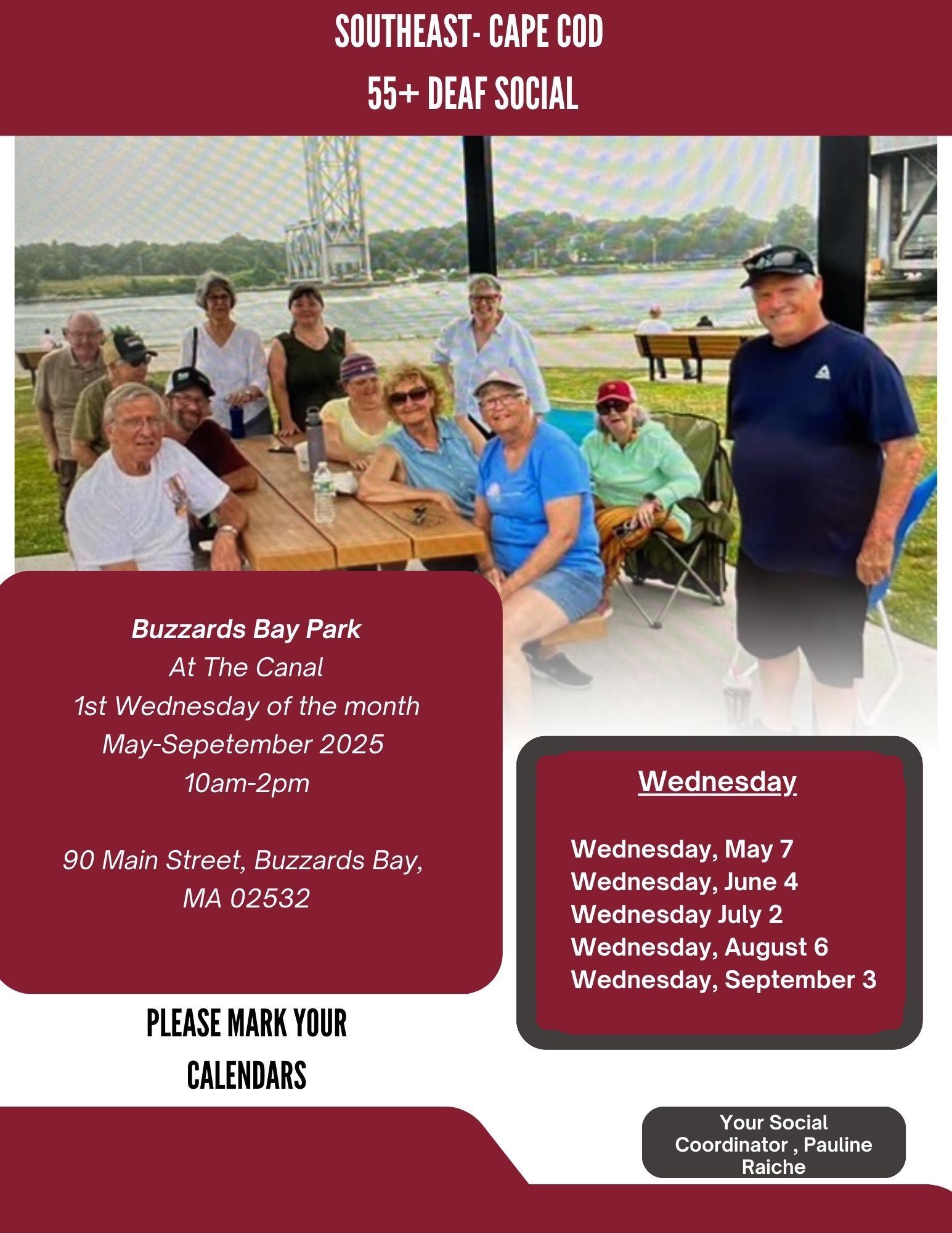 Southeast-Cape Cod 55 + Deaf Social - outdoor