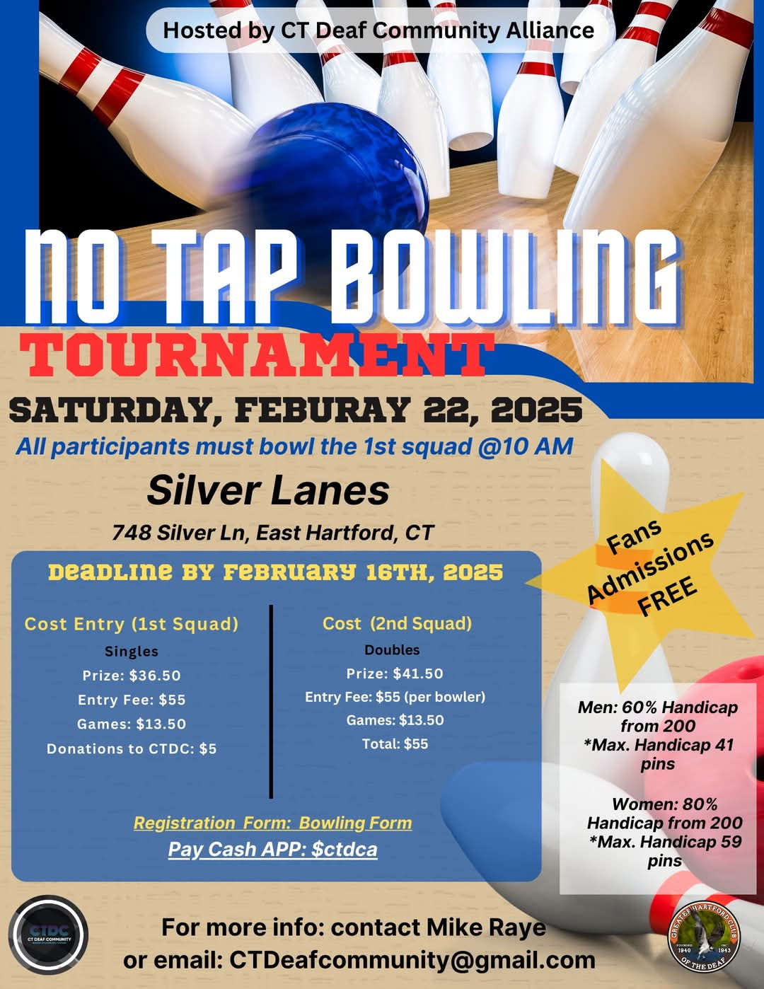 No Tap Bowling Tournament