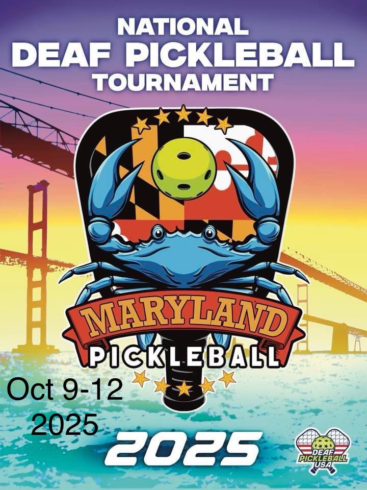 National Deaf Pickleball Tournament