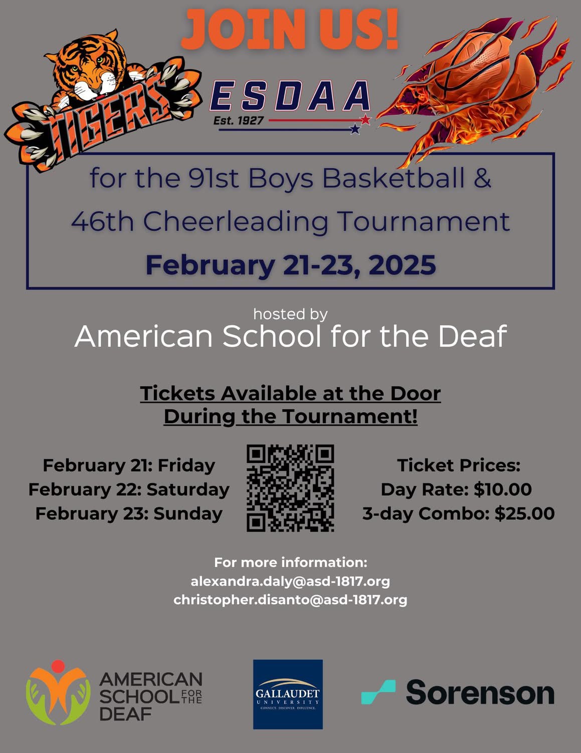 ESDAA 91th Boys Basketball & 46th Cheerleading Tournament