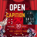Open Caption "Until Dawn"