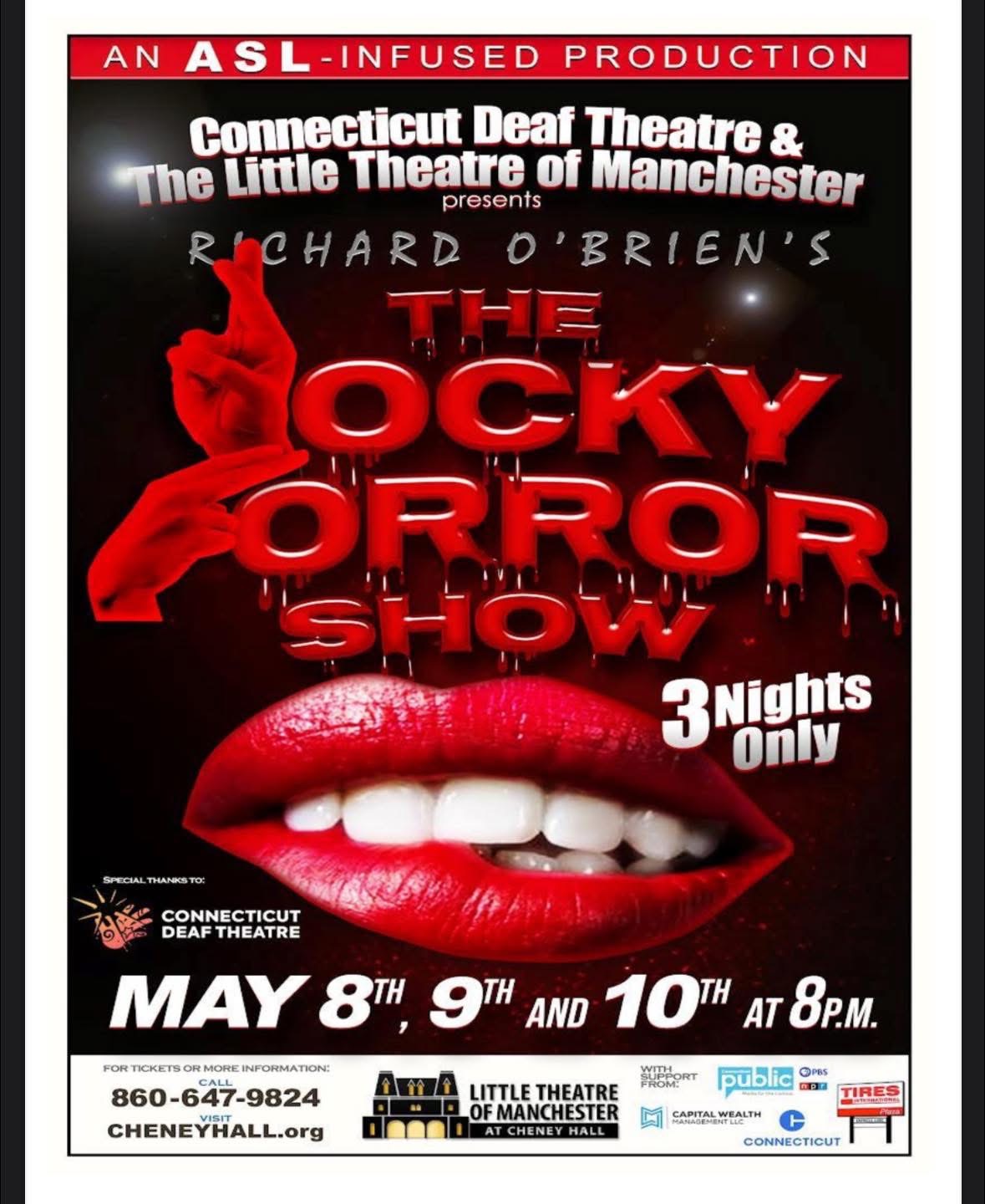 The Rocky Horror Show ~ Connecticut Deaf Theatre & The little Theatre of Manchester